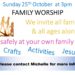 Family Worship - 3pm