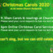 Christmas Carols 2020 - NOW CANCELLED
