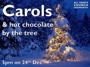 Carols & Hot Chocolate by the tree
