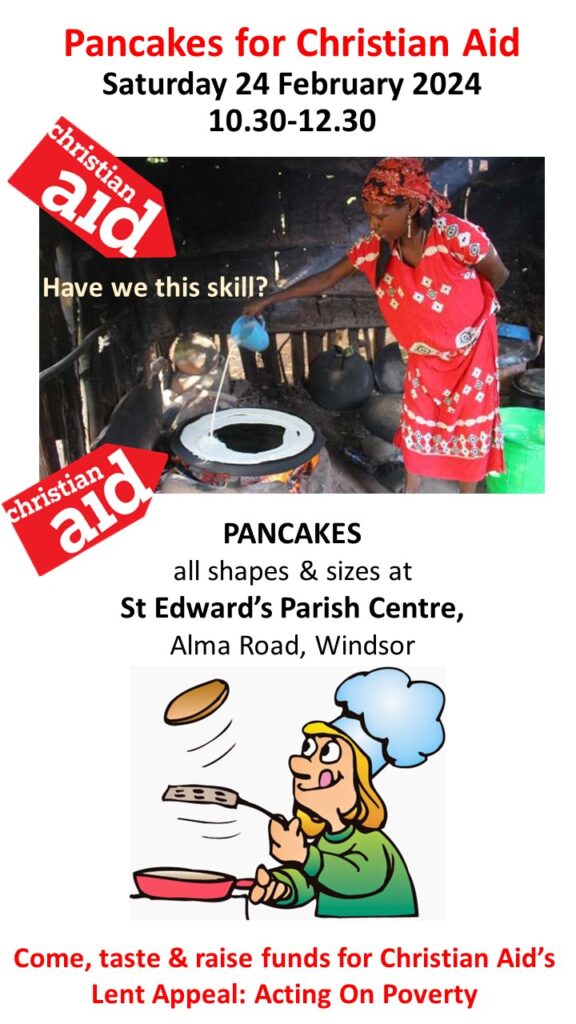 Pancakes for Christian Aid