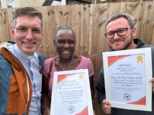 The Café won two awards!
